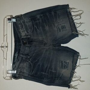 Madewell burmuda distressed shorts